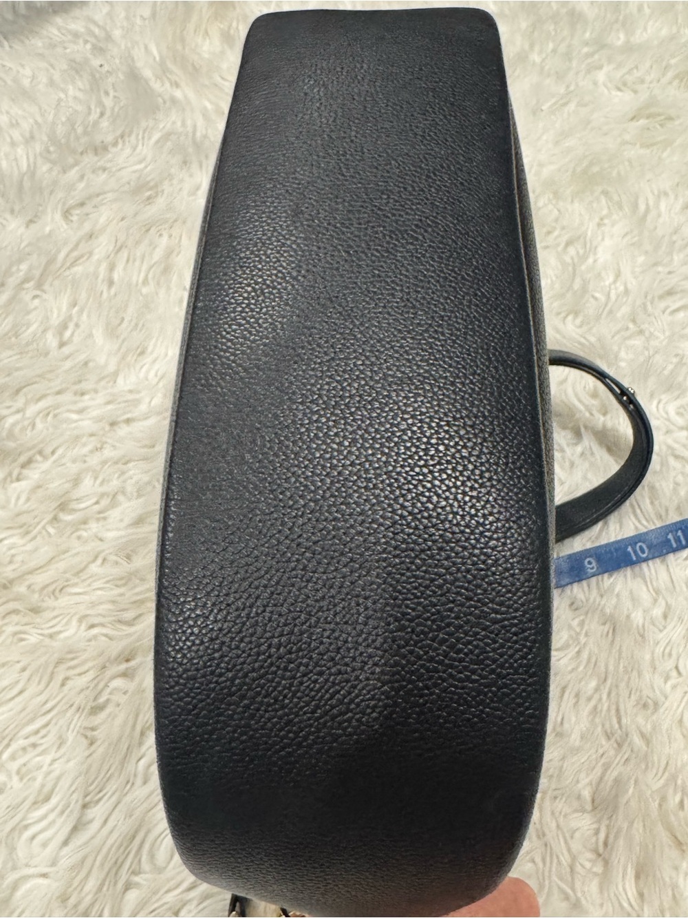 Kate Spade Kayla Pebbled Leather Shoulder Crossbody Bag Black KK055 - Picture 11 of 15